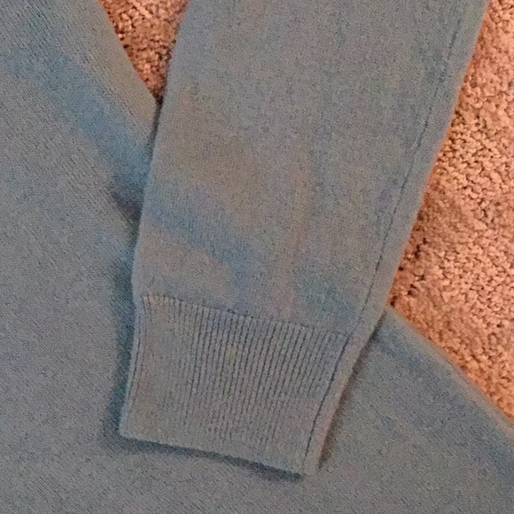 Elisabeth Williams Soft Teal color Sweater size Lg - Picture 3 of 7